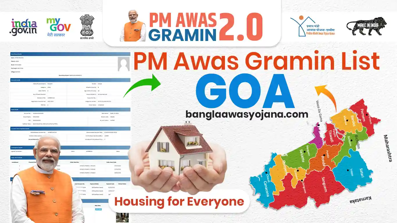 Awas Rind 2026 Goa PM Awas Gramin Survey List