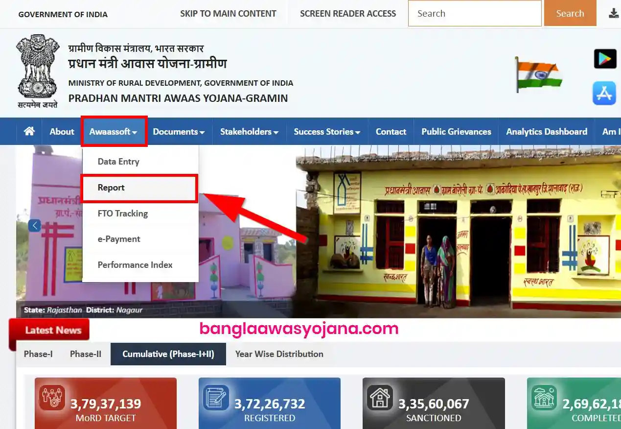 Mizoram PM Awas Yojana Gramin list 2025